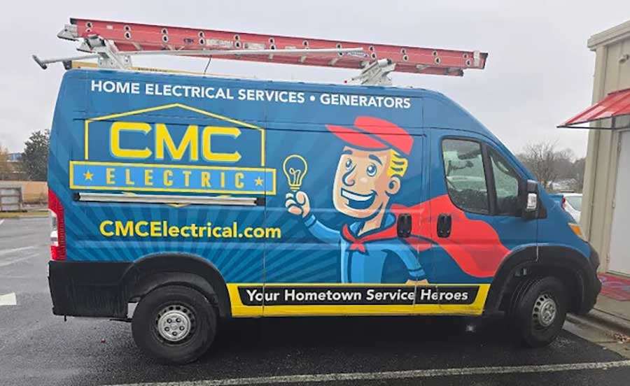 CMC Electric service van for home service